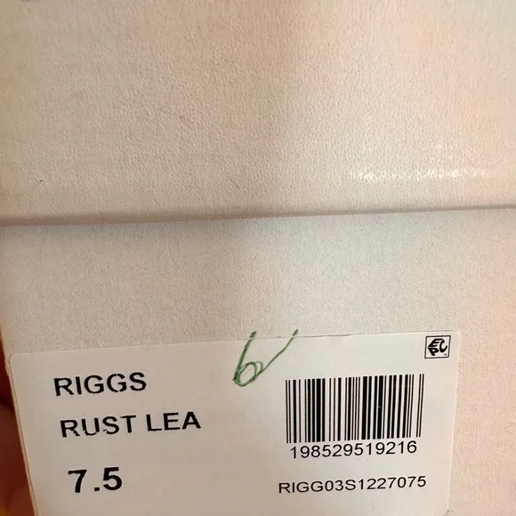 Steve Madden Riggs Rust Leather Tall Knee High Boots - Picture 5 of 7